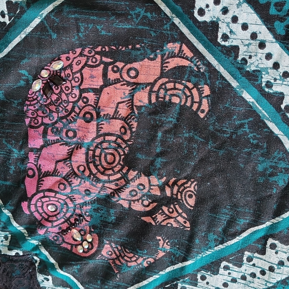 Elephant Print Tank - Picture 2 of 7